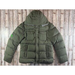 Suitsupply Olive Puffer Jacket